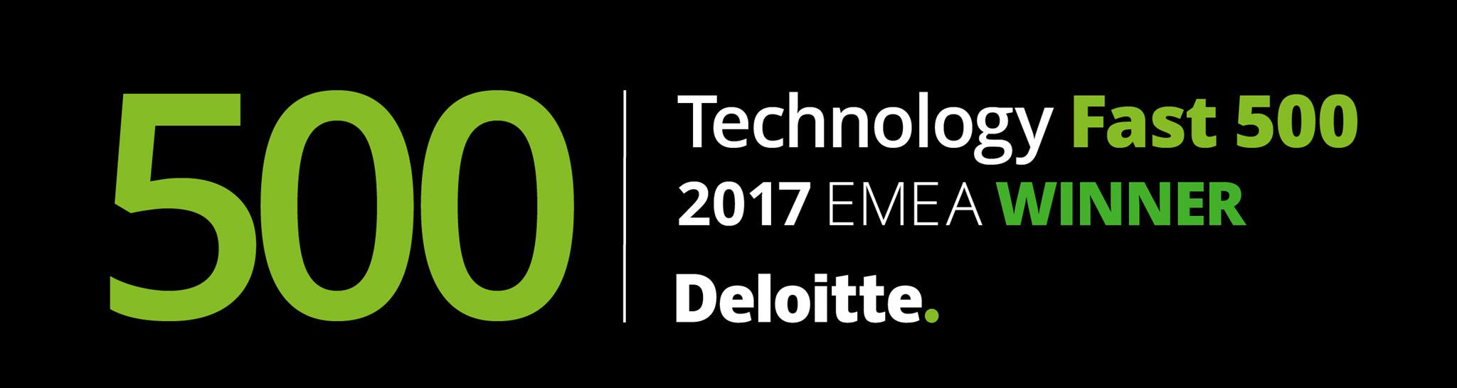 We Ranked in Technology Fast 500 EMEA